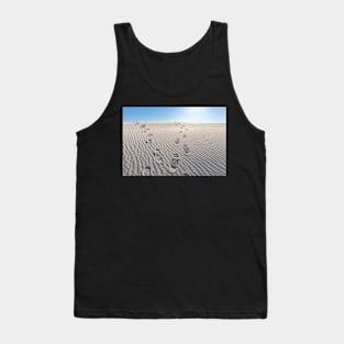 Footsteps in Desert Tank Top